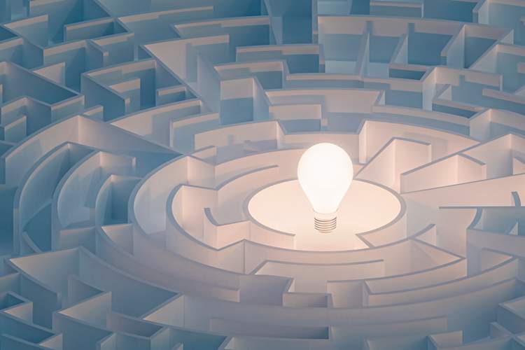 solving maze