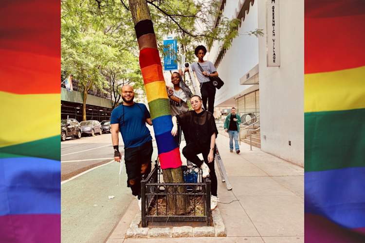 PRIDE YARNBOMBS BY Alex Creates