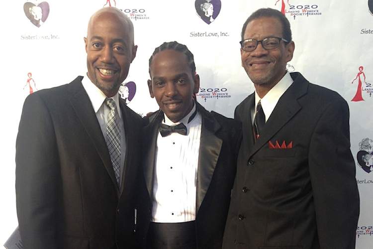 Craig Washington and George Burgess at Sisterlove event