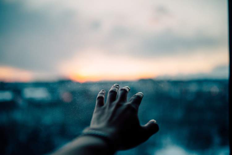 hand reaching