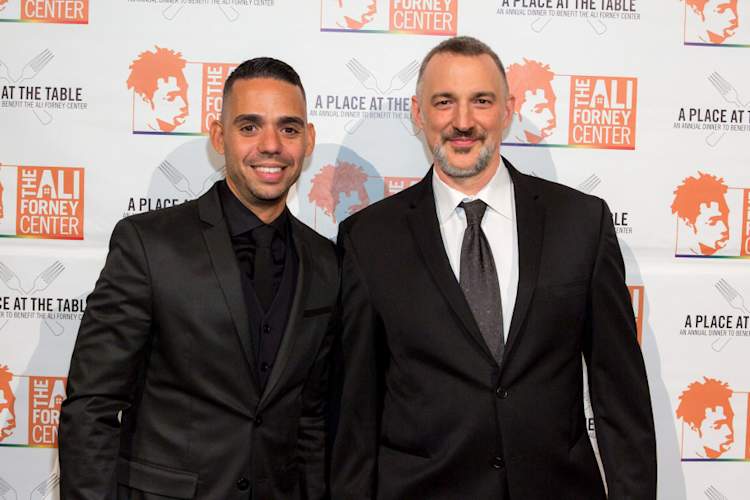 Alex Roque and Carl Siciliano credit Ali Forney Center