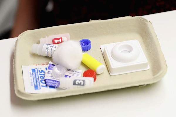 UK HIV test kit