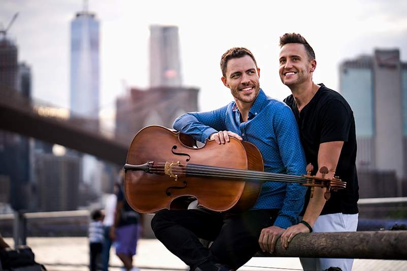 Branden James and his husband James Clark