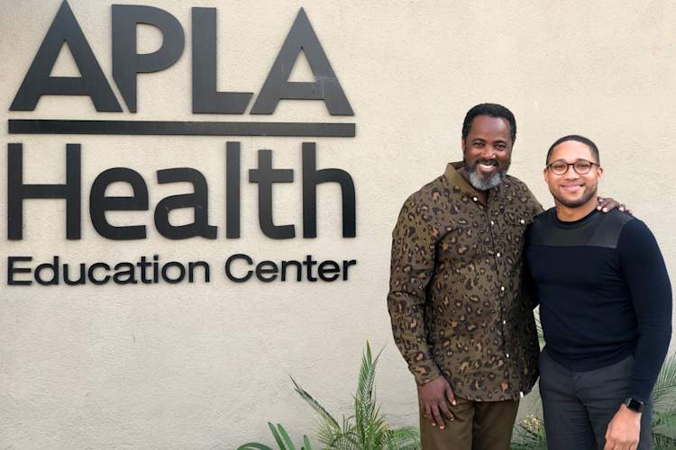 Terry Smith and Ty Gaffney Smith of APLA