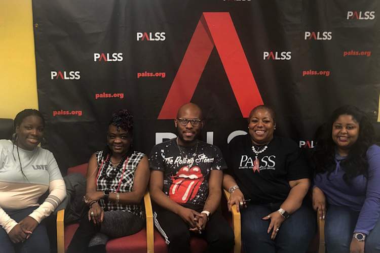 April Sumter Stacy Jennings Rev Shawn Torres Carmen Hampton Julious Keisha Dyer credit PALSS