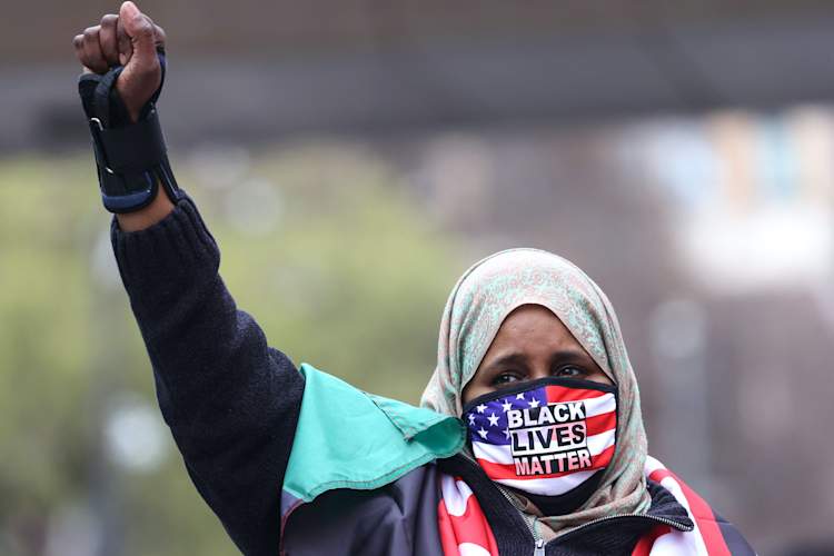 BLM activist