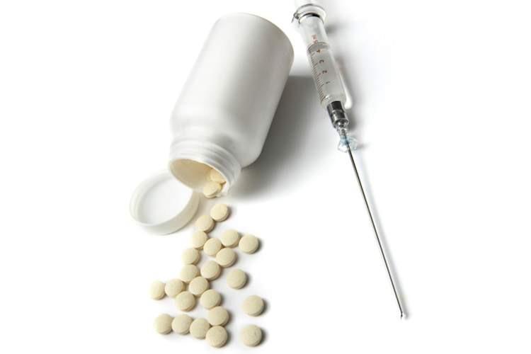 Medical: Pills and Syringe