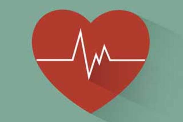 heart icon with ekg overlay