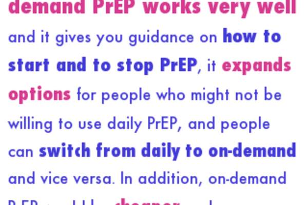 On-Demand PrEP