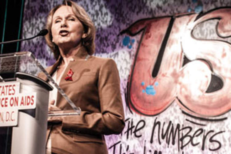 Kate Burton addresses USCA 2015 in Washington, D.C. (Credit: Michelle Antoinette Nelson)