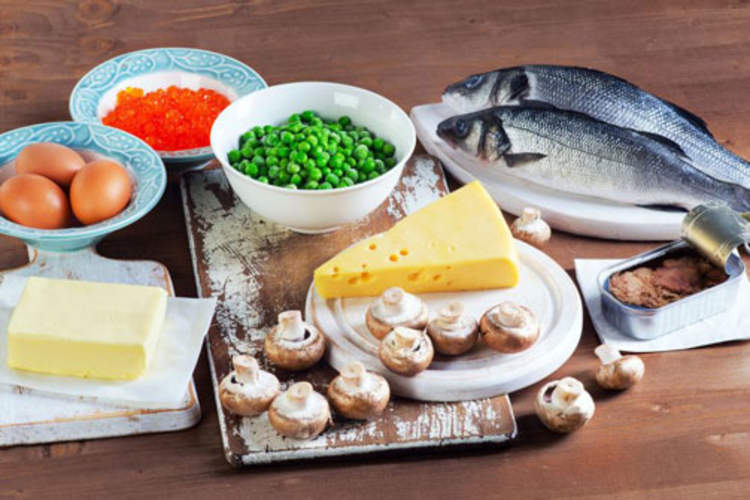 These foods all contain vitamin D. (Credit: Shutterstock)