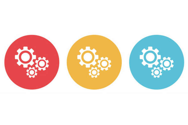 gear icons