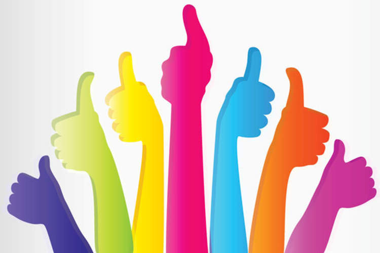 colorful thumbs