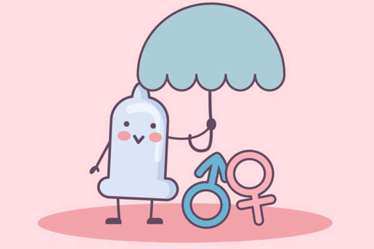 safe sex concept