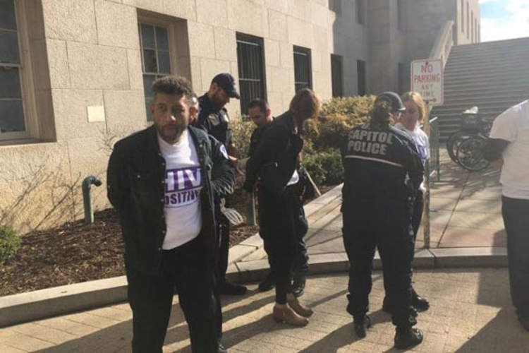 HIV activists arrested on World AIDS Day 2016
