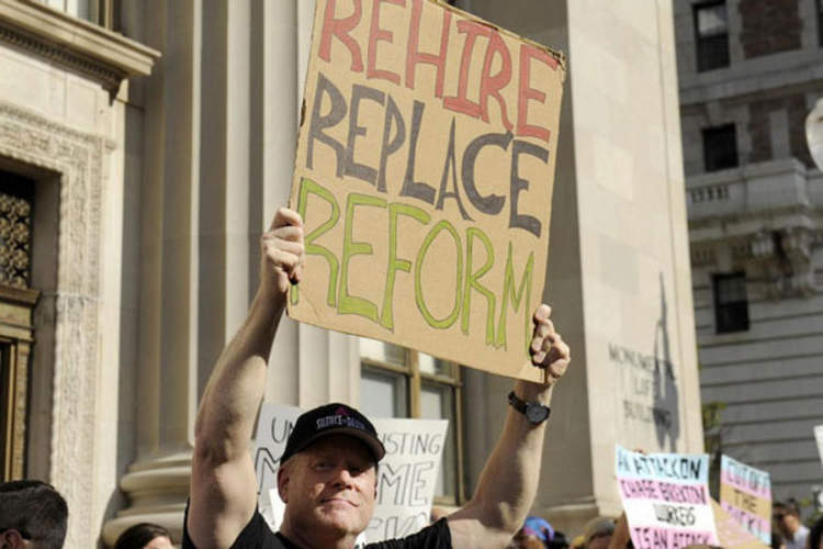Chase Brexton Protest
