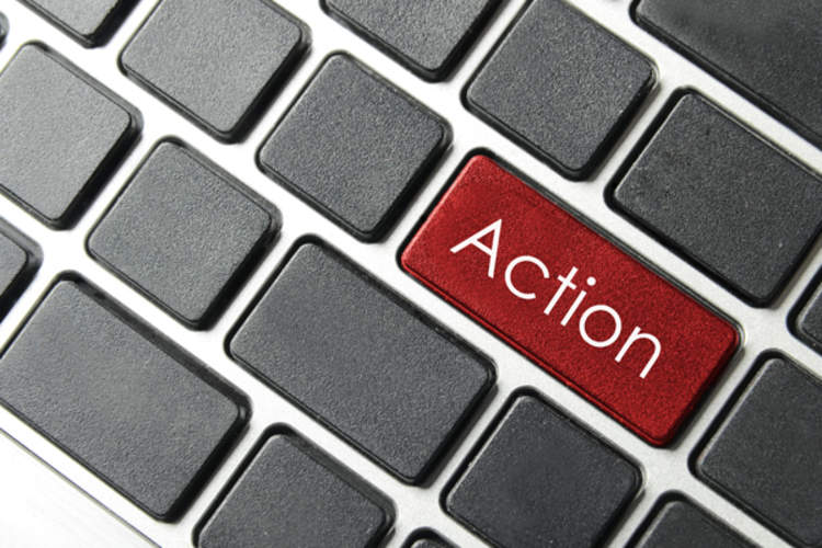 Action button on keyboard