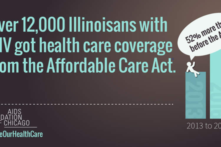 Over 12,000 Ilinoisians with HIV got health care coverage from the Affordable Care Act