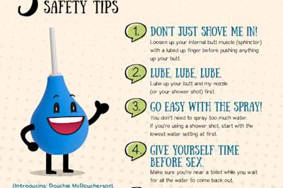 Top 5 Anal Douching Safety Tips