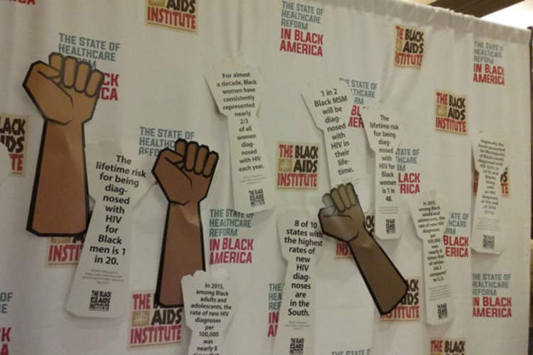 Black AIDS Institute board at USCA 2017