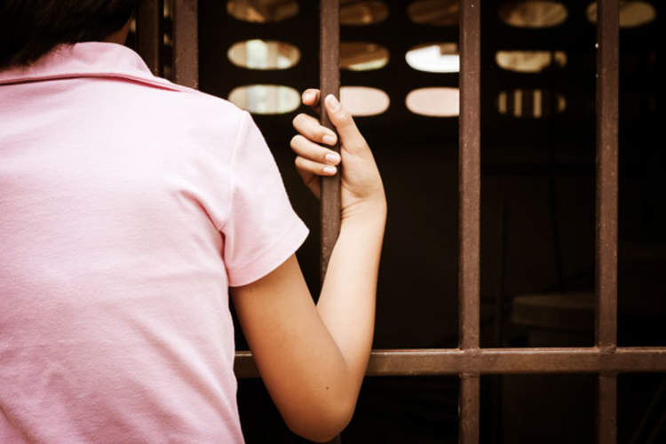 Woman in prison