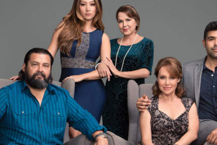 From left to right: Daniel E. Mora, Joanna Zanella, Maria Richwine, Eliana Alexander, and J.M. Longoria