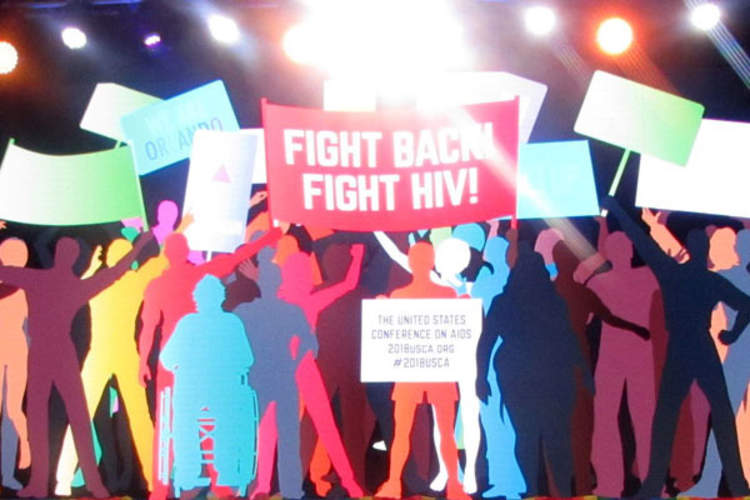 Stage backdrop at USCA 2018
