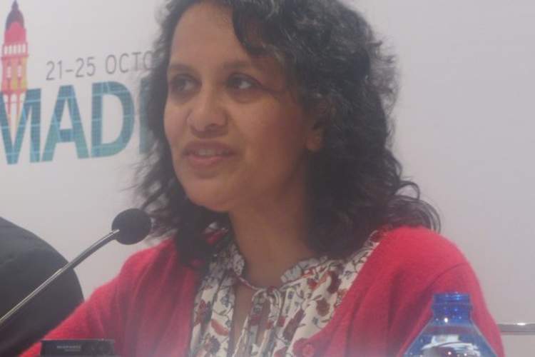 Urvi Parik, Ph.D., at the HIV Research for Prevention 2018 conference