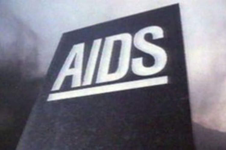 A still from the 'tombstone' public health campaign.