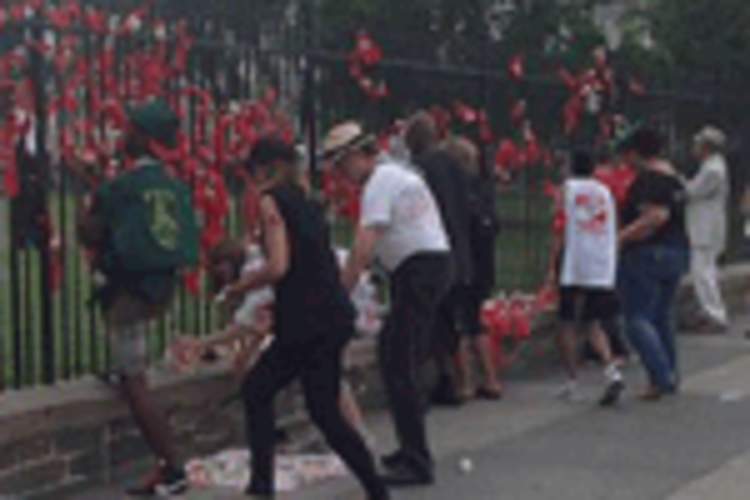 Thousands Take Over the Streets in D.C. in the "We Can End AIDS" Mobilization Img