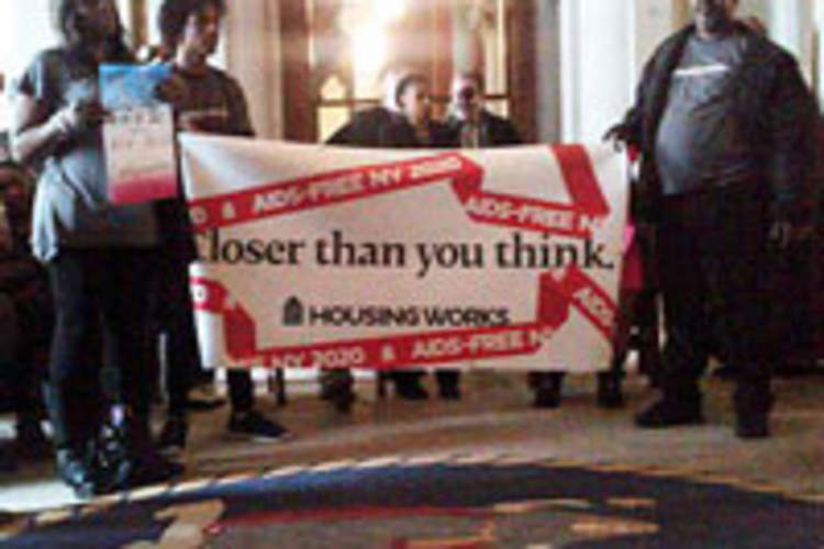 AIDS Activists Rally at the Capitol: An AIDS-Free NY Is Within Our Reach! Img