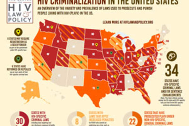 Map: HIV Criminalization in the United States Img