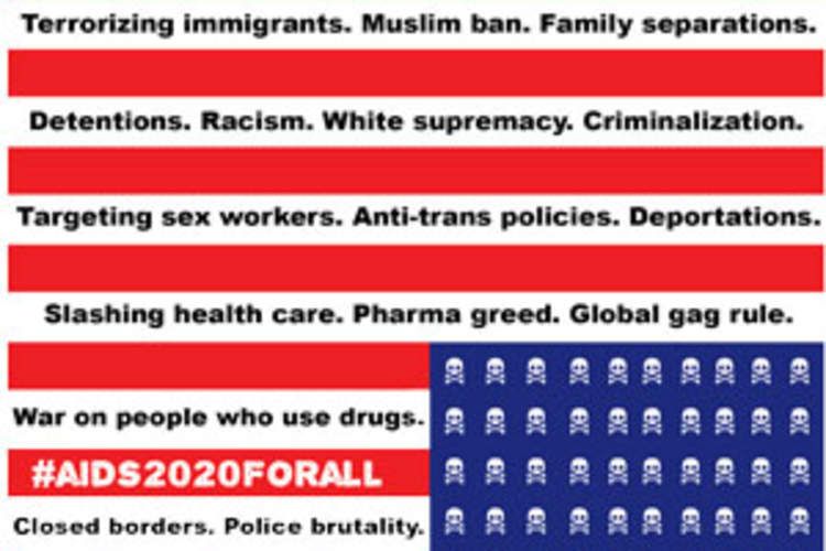 Bay Area, U.S., and Global Human Rights Advocates Demand 2020 International AIDS Conference Be Removed From U.S. Img