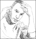 man on phone