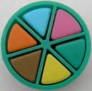 Trivial Pursuit game piece