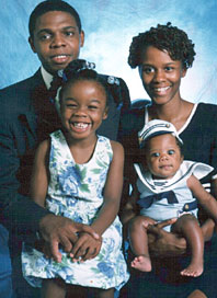 Marcya, Roy and their children.