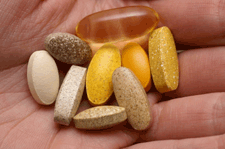 Vitamins and supplements.