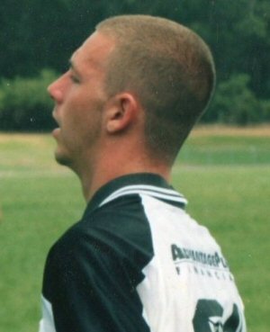 Robert playing soccergo.