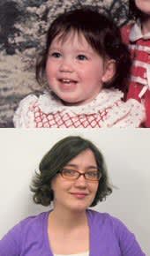 Me in 1984 and 2010. I still look basically the same, right?