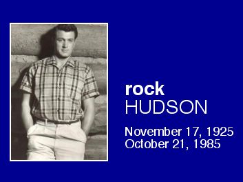 Rock Hudson.