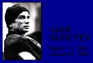 Rudolf Nureyev.