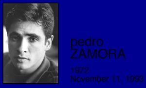 Pedro Zamora.