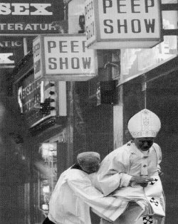 Peep Show Pope