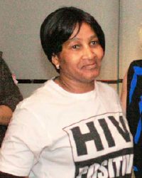We wear T-shirts that say 'HIV Positive.'