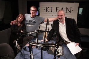 KLEAN Radio hosts with guest Sherri Lewis. Photo credit: Patrick Kennedy.