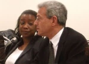 HASA Deputy Commish Jacqueline Dudley and HRA Official Frank Lipton, M.D.