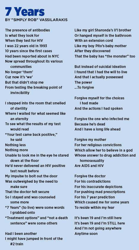 7 Years by 'Simply Rob' Vassilarakis