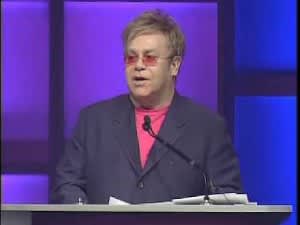 Elton John. Photo courtesy of Yahoo Daily News.