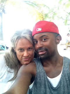 Me and Luke on my B-Day Vacation!