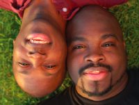 2 men on grass